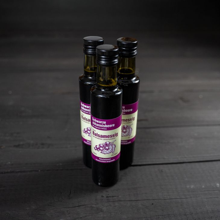 Balsamessig Schwarze Johannisbeere 250ml