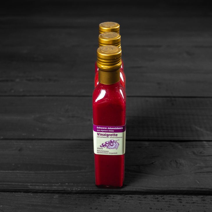 Vinaigrette Schwarze Johannisbeere 250ml