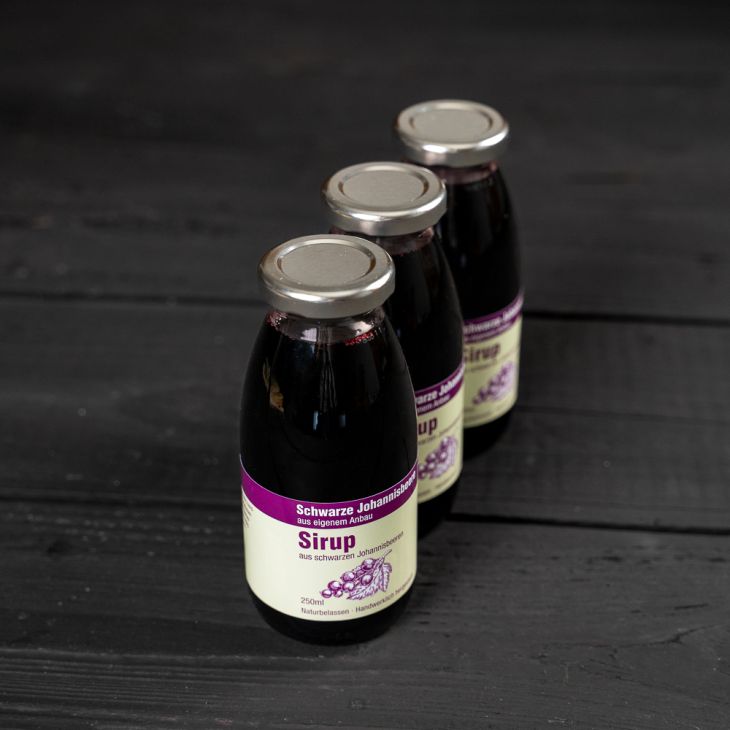 Sirup Schwarze Johannisbeere 250ml